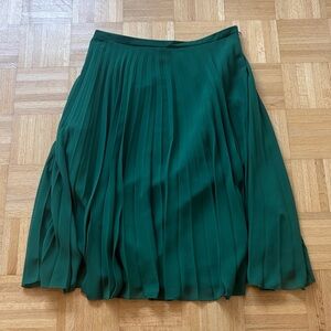 ASOS Emerald Green Pleated Women's Skirt